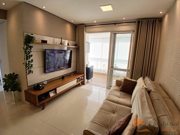 apartment em Alameda Cinco, Canto do Forte - Praia Grande - SP