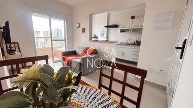 apartment em Avenida General Marcondes Salgado, Aviação - Praia Grande - SP