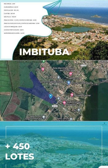 land_lot em Rodovia SC 434, Campo Duna - Imbituba - SC