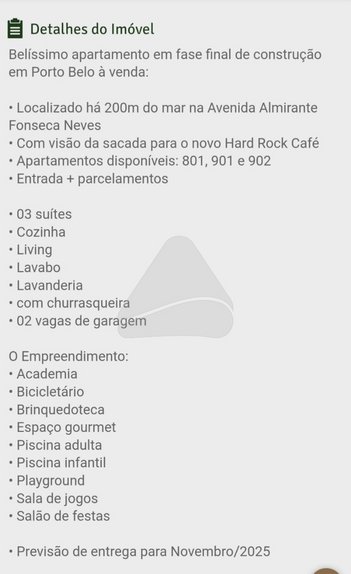 apartment em Avenida Almirante Fonseca Neves, Porto Belo - Porto Belo - SC