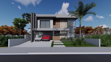 house em Avenida Red Park, São João do Rio Vermelho - Florianópolis - SC