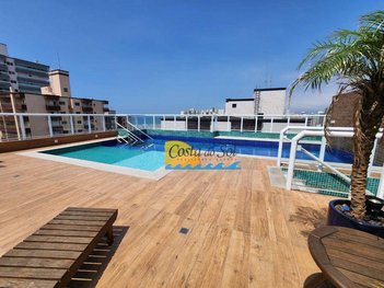apartment em Rua México, Guilhermina - Praia Grande - SP