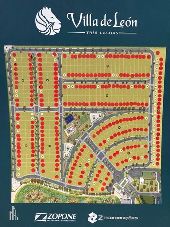land_lot em Praça Santos Dumont, Portal das Araras - Três Lagoas - MS