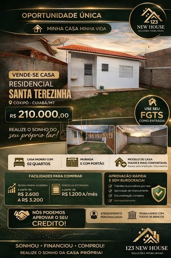 house em Rua 41, Residencial Coxipó - Cuiabá - MT