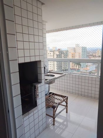 apartment em Rua Carlos José Borstens, Aviação - Praia Grande - SP