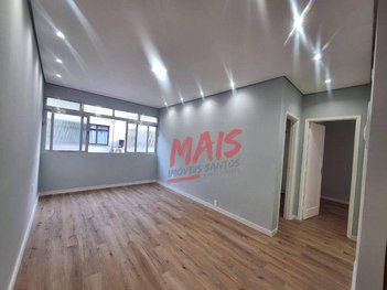 apartment em Rua Oswaldo Cochrane, Embaré - Santos - SP