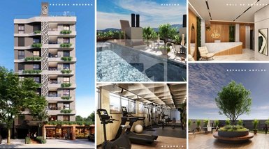 apartment em Rua Prefeito Dib Cherem, Capoeiras - Florianópolis - SC