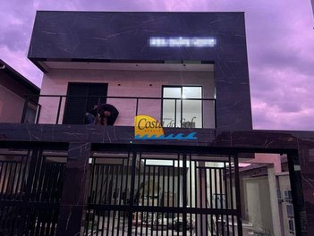 house em Rua Vinte e Seis de Janeiro, Mirim - Praia Grande - SP