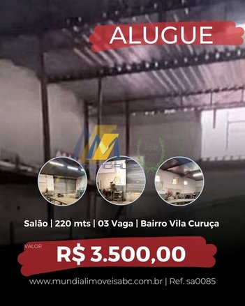 business em Travessa Orós, Vila Curuçá - Santo André - SP