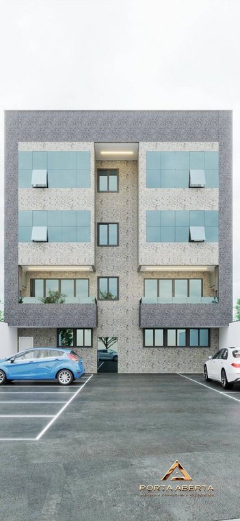 apartment em Rua Juscelino Kubitscheck, Cidade Nova - Santana do Paraíso - MG
