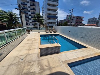 apartment em Rua Chile, Guilhermina - Praia Grande - SP
