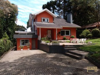 house em Rua Carlos Felippe Spindler, Bosque Sinosserra - Canela - RS
