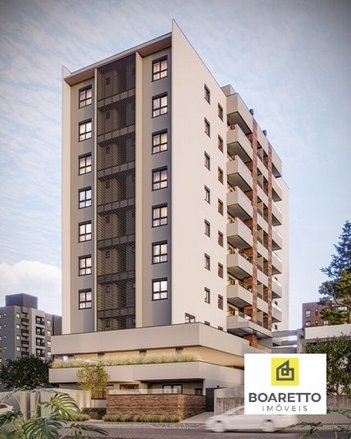 apartment em Rua João Pessoa, América - Joinville - SC