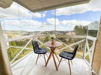 apartment em Avenida Doutor Adhemar Pereira de Barros, Vila Santo Antônio - Campos do Jordão - SP