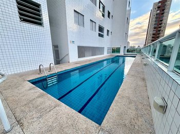 apartment em Rua João Pereira Inácio, Aviação - Praia Grande - SP