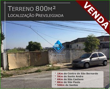 commercial_land_lot em Rua Bahia, Jordanópolis - São Bernardo do Campo - SP