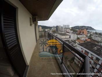 apartment em Rua Bandeirantes, Loteamento João Batista Julião - Guarujá - SP