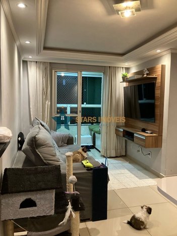 apartment em Rua Jorge Tibiriçá, Parque São Vicente - Mauá - SP