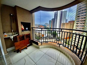 apartment em Rua Xingu, Vila Valparaíso - Santo André - SP