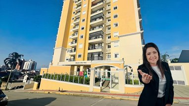 apartment em Rua Coronel Américo, Barreiros - São José - SC