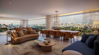 apartment em Avenida República do Líbano, Ibirapuera - São Paulo - SP