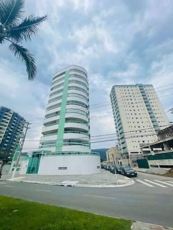 apartment em Avenida Presidente Castelo Branco, Real - Praia Grande - SP