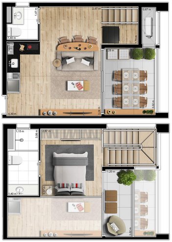 apartment em Rua Joaquim Guarani, Jardim das Acácias - São Paulo - SP
