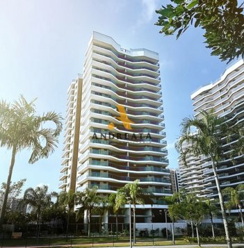 apartment em Avenida Salvador Allende, Barra da Tijuca - Rio de Janeiro - RJ