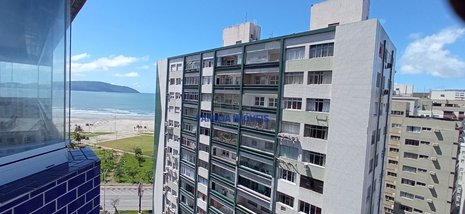 apartment em Rua Coronel Pinto Novaes, Itararé - São Vicente - SP