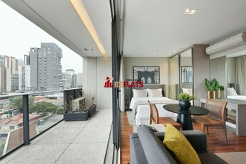 apartment em Rua Elvira Ferraz, Vila Olímpia - São Paulo - SP