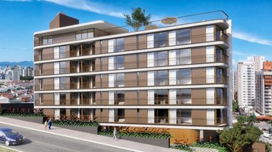 apartment em Rua Ângelo La Porta, Centro - Florianópolis - SC