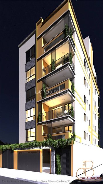 apartment em Rua São Ricardo, São Francisco de Assis - Camboriú - SC