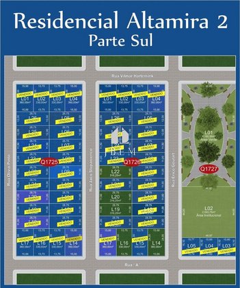 land_lot em Avenida Coronel Bráulio de Oliveira, Central - Santa Rosa - RS