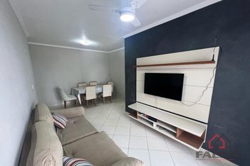 apartment em Rua Colômbia, Guilhermina - Praia Grande - SP