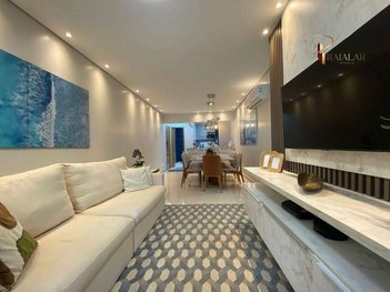 apartment em Rua General Euclides de Figueiredo, Canto do Forte - Praia Grande - SP