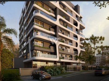 apartment em Rua Santa Rita de Cássia, Ahú - Curitiba - PR