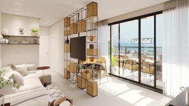 apartment em Rua Almirante Moraes Rego, Ponta da Praia - Santos - SP