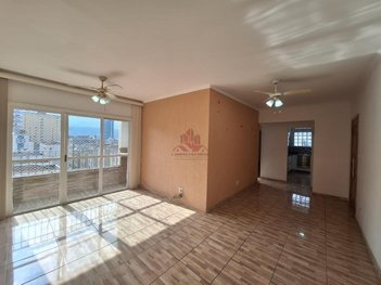 apartment em Rua Doutor Américo Brasiliense, Centro - São Vicente - SP