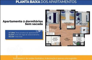 apartment em Rua Marieta Fialho Blessmann, Feitoria - São Leopoldo - RS