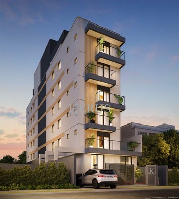 apartment em Rua Vital Brasil, Portão - Curitiba - PR
