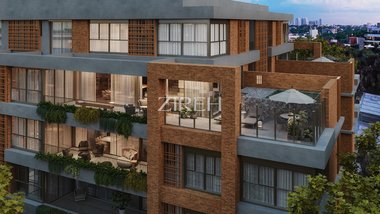 apartment em Rua Vereador Garcia Rodrigues Velho, Cabral - Curitiba - PR