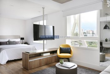 apartment em Rua Jean Peltier, Cidade Monções - São Paulo - SP