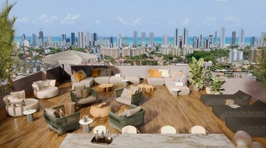 apartment em Avenida Abdo Cabus, Candeias - Jaboatão dos Guararapes - PE