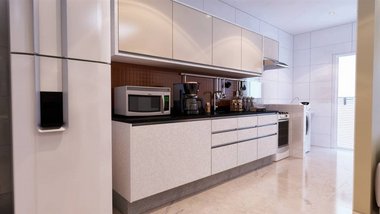 apartment em Avenida Lincoln, Caiçara - Praia Grande - SP