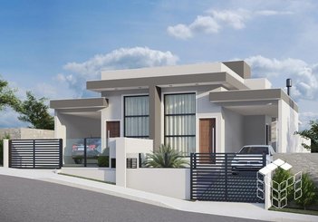 house em Rua Deputado Agostinho Mignoni, Potecas - São José - SC