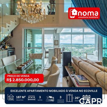 apartment em Rua Professor Pedro Viriato Parigot de Souza, Mossunguê - Curitiba - PR