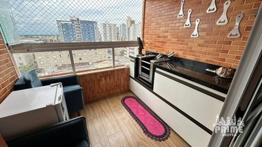 apartment em Rua Oceânica Amábile, Ocian - Praia Grande - SP
