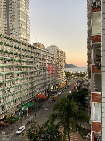 apartment em Avenida Conselheiro Nébias, Boqueirão - Santos - SP