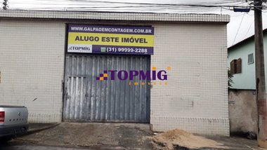 industrial em Rua Turmalina, São Joaquim - Contagem - MG