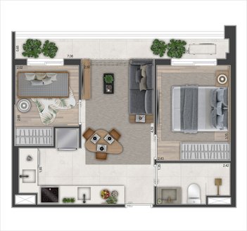 apartment em Rua Maria Paula, Bela Vista - São Paulo - SP
